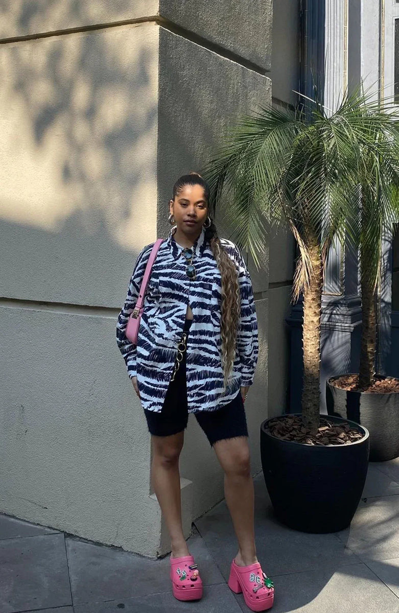 Camisa Oversized Zebra – publikstore