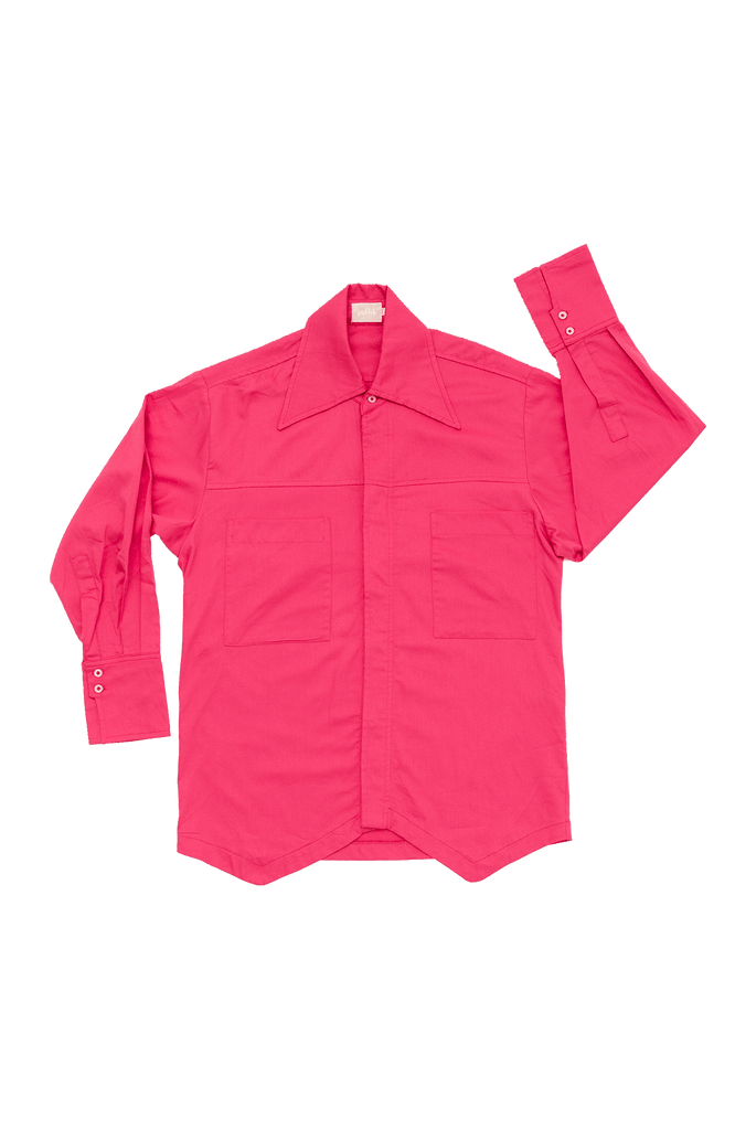 Camisa Long Geométrica Pink - publikstore