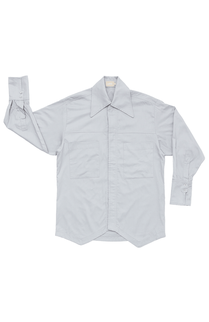 Camisa Long Geométrica Gelo - publikstore