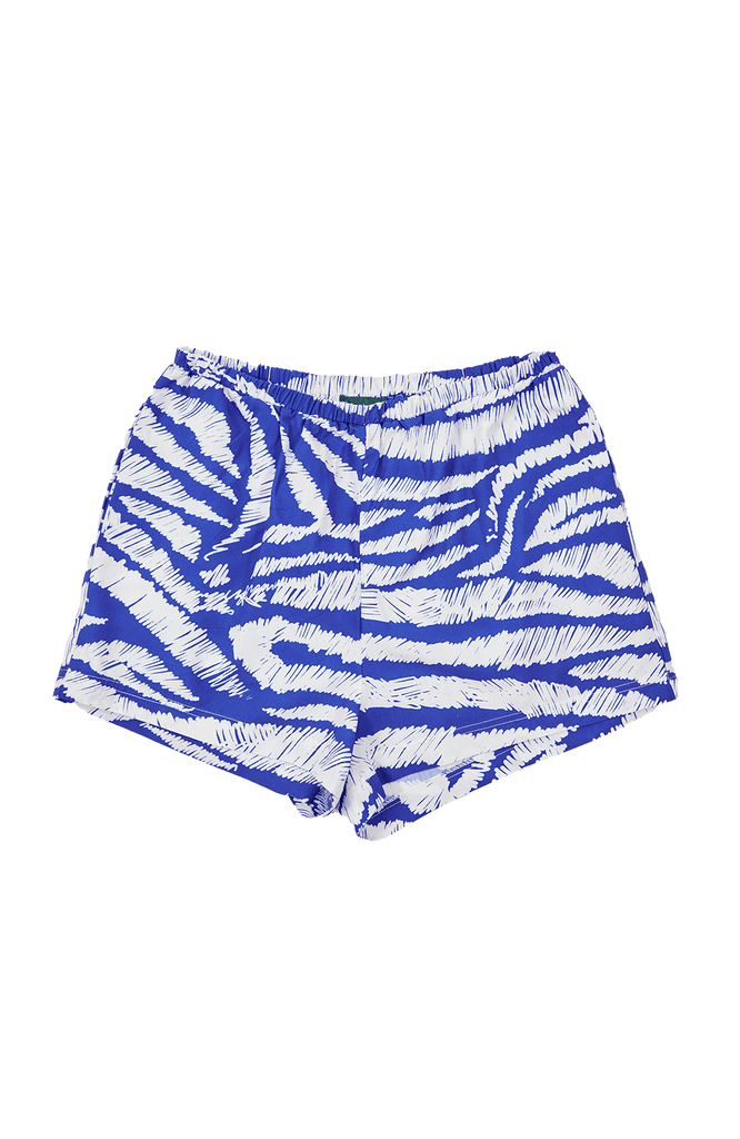 Shorts Boxer Zebra Azul - publikstore